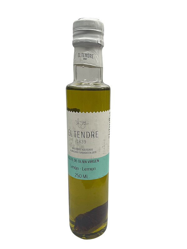 Olivový olej EL TENDRE - ochucený, citron - 250 ml