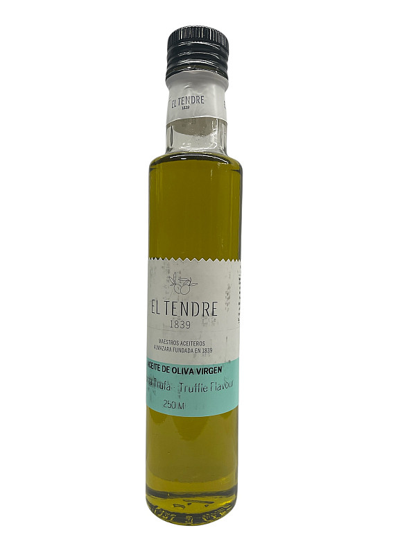 Olivový olej EL TENDRE - ochucený, lanýž - 250 ml